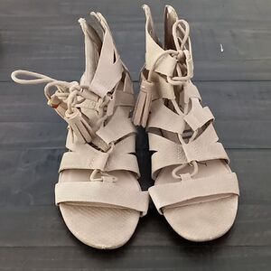 Sam and Libby tie up sandals